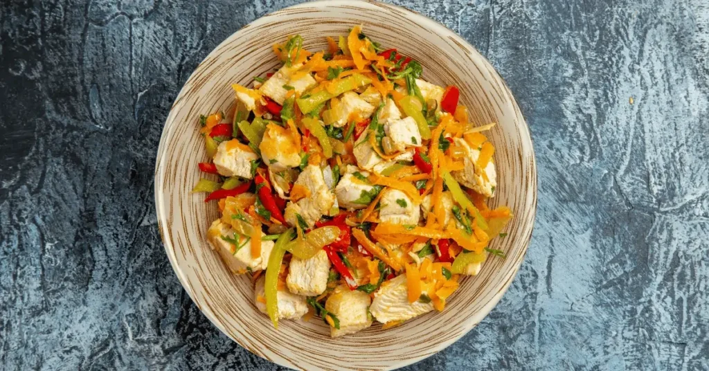 chicken carrot salad recipe