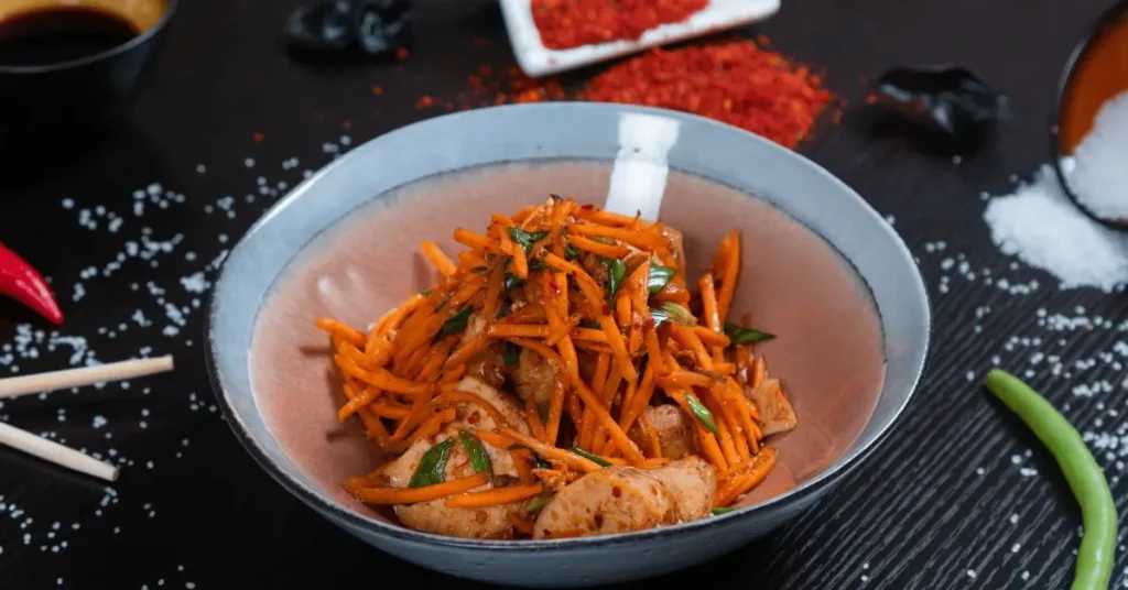 chicken carrot salad recipe