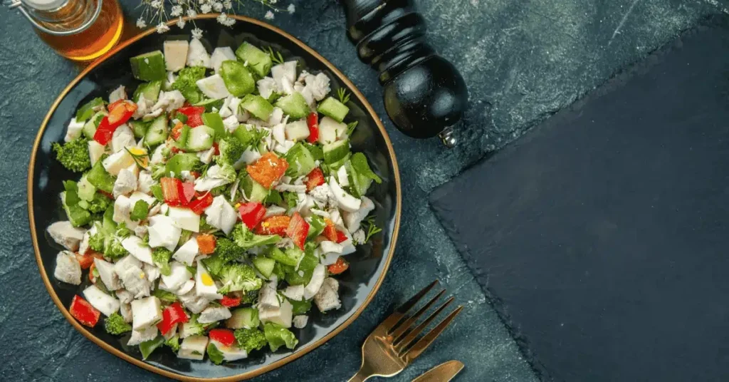 Quick Chicken Salad with Nuts & Fruit