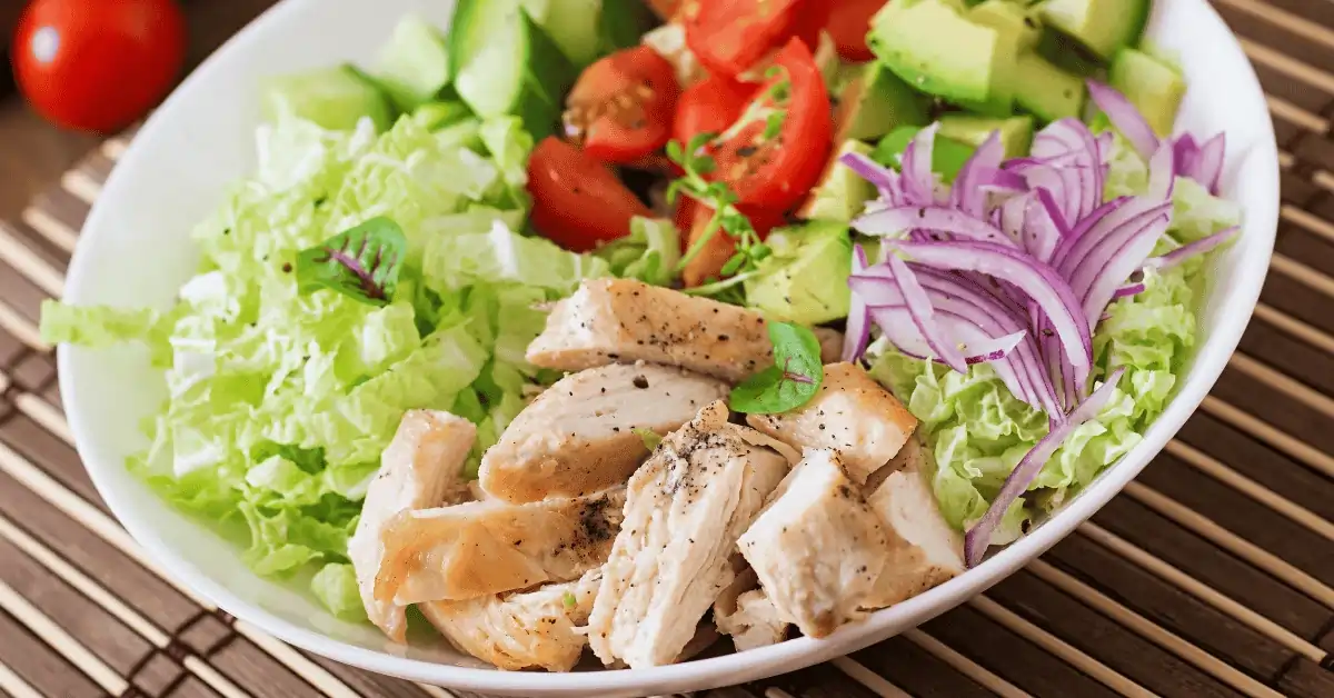 Quick Chicken Salad with Nuts & Fruit